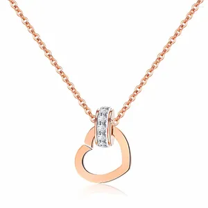 Pendant Necklaces DARHSEN Women Statement Star Charm & Pendants Cute Rose Gold Color Stainless Steel Chain Luxury Fashion Jewelry