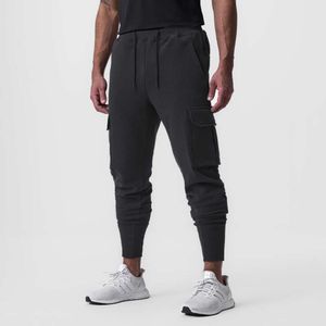 Lu Lu lemen Casual Align Men's Side Pockets Adjustable Drawstring Towel Hoop Exercise Running Pants