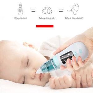 Nasala aspiratorer# Kids Nasal Aspirator Electric LED Display Nose Cleaner Inhalator Born Equipment Ear Care Aspirador Nasal Bebe Electrico 231019