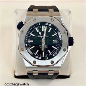 Audpi Watch Mens Watches Automatic Movement Epic Mens Watch Royal Oak Offshore Offshore 42mm直径自動機械式メンズウォッチ中古豪華な時計15710STOOA002C HBUX