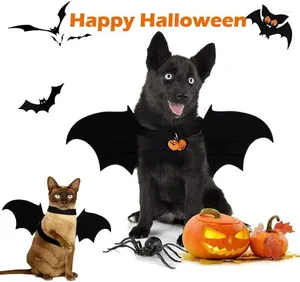 Costumi di abbigliamento per cani Vestiti per gatti di Halloween Ali di pipistrello per animali domestici Maglione di Natale in stile campana Costume cosplay sdentato