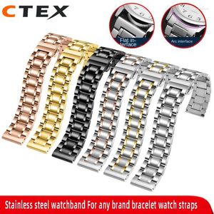 Watch Bands Stainless Steel Watchband For Any Brand Bracelet Straps 16mm 17mm 18mm 19mm 20mm 21mm 22mm 23mm 24mm Banding