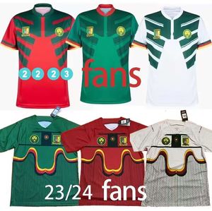 22 2023 Maglia Camerun maglia da calcio Maglia Coppa d'Africa MANE KOULIBALY GANA KOUYATE maglia da calcio uniforme 23 24 Camerun