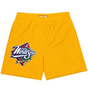 メンズショーツクイックドライショートメッシュスイミングショートバスケットボールTSHORT付きポケットメッシュホットTスポーツビーチスイムドリフトファーストクイック乾燥