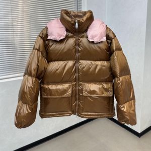 Mulher puffer casaco designer para baixo jaquetas inverno moda abbaye parkas casacos das mulheres clássico náilon bordado puff jaqueta outerwear 23fw