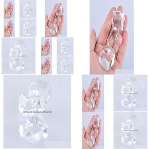 Sanat ve El Sanatları Kristal Ekran Stand Tutucu Top Küre Orb Globe Stones Taşları5153517 Bırakan Teslimat Ev Bahçesi Dh0un