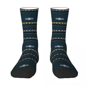 Men's Socks Inter City 125 Sock Men Women Polyester Stockings Customizable Hip Hop