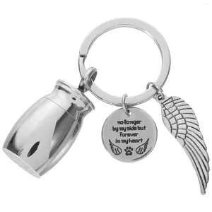 Vases Key Hanging Ornament Pet Ash Container Bag Keychain Pendant Small Cremation Urn Pendants Does Not Fade Decor