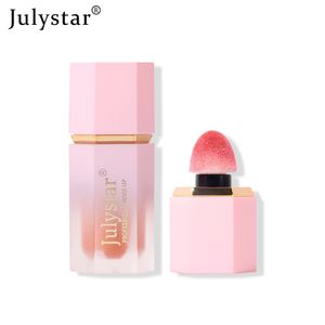 Private Customized Available six color Liquid Blush Face Makeup Blush Cream Beauty Long-Lasting Waterproof Natural Skin Tint Moisturizing Blush Stick gloss