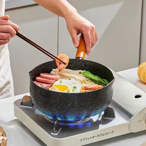 Soup Stock Pots GIANXI Multifunctional Snow Pot NonStick Pan Kitchen Utensils Stainless Steel Milk Practical Cookware Saucepan 231019