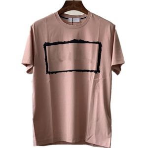 Summer Superior Quality Pure Cotton Men's T-shirts Leisure Time Crew Neck Printed Letters Par Short Hides Base Coat321C