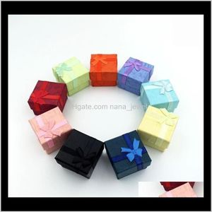 Whole 50 Pcs Lot Square Ring Earring Necklace Jewelry Box Gift Present Case Holder Set W334 Ayepd Pvvxd257F