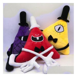 28 cm Bill Cipher Plush Toys Plusowe zabawki urodzinowe prezent dla Twojego dziecka Y2007032821745 DHAW0