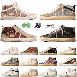 Designer Coppia di scarpe casual Casual Shoes Woman Men Mid Star Dirty Vintage Platform Sneakers