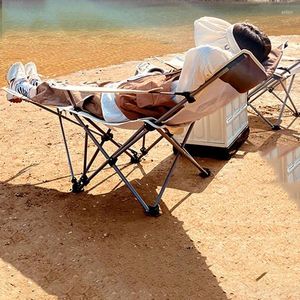 Camp Furniture Ultralight Beach Recliner Chair Outdoor Fishing Garden Modern Design Silla Playa Plegables uteplats