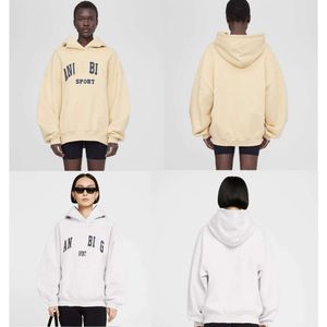 Venda quente Mulheres Designer AB Hoodie Esporte Clássico Com Capuz Impressão de Lã Moletom Cinza Moda Bings Hoodies Pulôver de Alta Qualidade Atacado