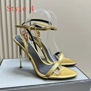 Kadın sivri uç sandalet lüks bayan slip-on ayakkabı süperstar marka moda kadın tasarımcısı sonbahar kış yüksek kaliteli terlikleri orijinal kutu ile kilit kafalı