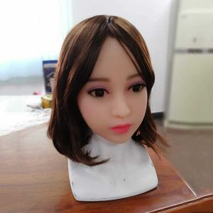 AA Designer Sex Doll Brinquedos Unissex Todos Silicone Boneca Sólida Não Inflável Boneca de Silicone Cabeça Única Monopólio Única Cabeça Molde Tipo de Cabeça Opcional