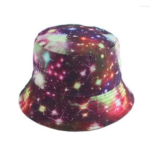 Berets Street Harajuku Hip Hop Gorro Bucket Hat For Women Męs