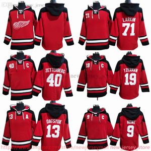 DIY Designer Gordie Howe Hoodie Mens Kids Woman Pavel Datsyuk Dylan Larkin Winter Plush Sweater Hooded Ins Fashion Youth Students Spring and Autumn Team Hoodie