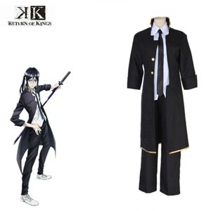 cosplay yatogami kuroh cosplay k powrót króla japońskich anime mężczyzn dorośli mundur garnitur pełny zestaw na imprezę na Halloween CostumeCoblay