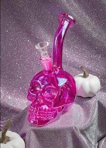 Schneiden Sie Dinosaurier-Bong-Wasserpfeifen, Shisha-Schädel-Glaswasserpfeifen, Rauchrohr-Downstem-Perc-14-mm-Glasschüssel-Dab-Rigs