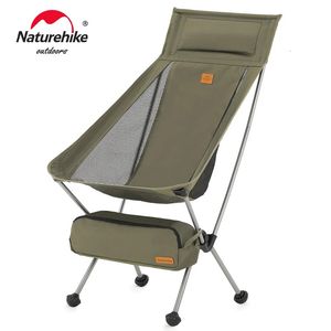 Lägermöbler campingstol avtagbar bärbar fällbar månstol Ultralight Travel vandringssätesverktyg utomhus strandfiskestol 231018