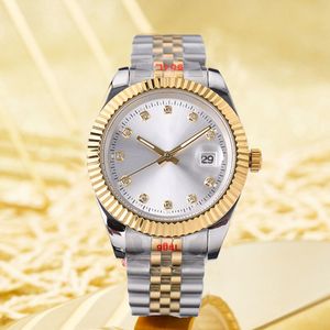 Man Watch Luxury Marka Yüksek Kaliteli İzle Otomatik Mekanik Saat Boyutu 41mm 36mm 31mm Paslanmaz Çelik Kayış Su Geçirmez Erkekler İçin İzle Hareket Saatleri