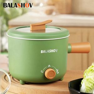 Zupa doniczki 110V220V elektryczna kuchenka ryżowa wielofunkcyjne gulaszo nieostronne naczynia kuchenne do kuchni Oferta multicooker garnek Home Appliance 231019