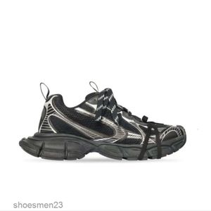 3xl Lace 23 Mens Sneaker Old Mens Thick Shoes Sport Designer Paris Sneaker Mesh Triple Up s Sole Track Balencaga Womens Breathable