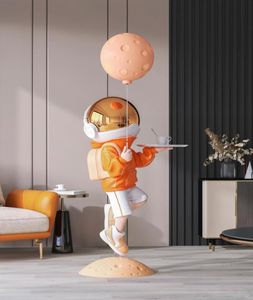 Decorative Objects Figurines High grade indoor home decor astronaut statue living room large floor tray sculpture entrance porch d2337600