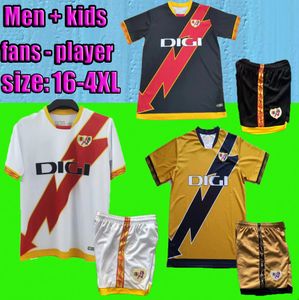 23 24 Rayo Vallecano Falcao R.D.T Soccer Jerseys Third 2023 2024 Palazon Garcia Sanchez Martin Trejo Ciss Montiel Lejeune Home Away Football Shirt