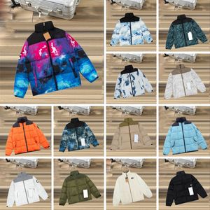 Новые прибыли женщины и мужские модные куртки North Winter Puffer Parkas с писем вышивкой на открытых куртах лицом к уличной одежде теплая одежда размер M-xxl