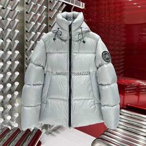 INS Winter New High Quality Goose Down Coat Men's and Women's Network Red Same Canadian Puff