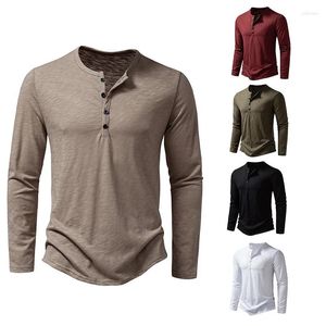 Men's T Shirts Spring Autumn Thin Man Tshirt Long Sleeve Bodycon Tee Top Mens T-shirt European Style Men Clothing