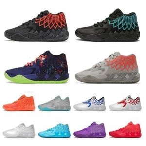 Ball Lamelo 1 Mb.01 02 Herren-Basketballschuhe Rick und Morty Rock Ridge Red Queen Not From Here Lo Ufo Black Blast Herren-Trainer 36-46