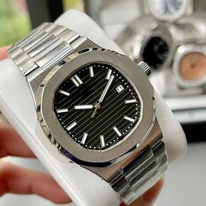 Erkekler Spor İzle Mavi Kadran 40mm Tasarımcı Katlanabilir Toka 904L Paslanmaz Çelik Safir Kristal Cam S19 Otomatik Mekanik Yüksek kaliteli Montre De Luxe Watch LB