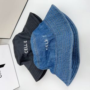 Cel Brand Eimer Hats Mütze Wide Bim Hats Hut Winter Hut Luxus Dreieck Brief Casual Mischtätte Cotton Street Hats Metall Casquette Männer ausgestattet Hats Berretto