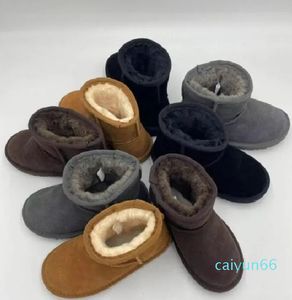 Botas de neve bota de inverno real australiano crianças menino menina crianças bebê quente juvenil estudante bota tornozelo