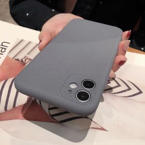 Casos de telefone celular para Vivo V27 Pro Capa Fosco Matte Soft Case Vivo Y100 S16E Y35 IQOO Z7 11 Neo 7 X9 Pro Plus Silicone Solid Color Case 231021