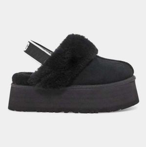 Designer Fluffy Snow Boots Mini Women Winter Australia Platform UG Boot Fur Slipper Ankle Wool Shoes Sheepskin Real Leather Classic Brand Casual Outside Fashion