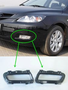 자동차 액세서리 바디 파트 BR5V-50-C21B MAZDA 3 해치백 스포티 타입 2006 2008 모델 용 안개 램프 커버