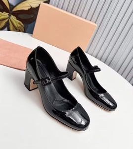 High quality genuine leather women's formal shoes fashion sequins patent leather high heels shoes runway show party park dance mom shoes matching box 35-41