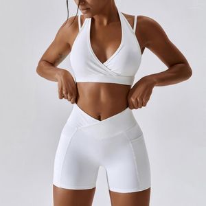 Women's Tracksuits Women's Women Sports Yoga Pilates Fitness Running High Elastic Slim Fit Quick Dry Bras Tank Shorts Pants Sets Gril