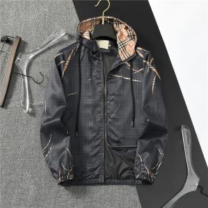 ファッションデザイナージャケットメン春秋のアウトウェアウィンドブレイカージッパー服ジャケットコート外でアジアサイズM-3XLジャケット