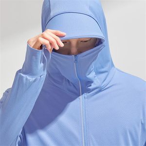 Erkek Ceketleri Yaz UPF 50 UV Güneş Koruma Cilt Katlar Erkekler Ultralight Spor Giyim Kapşonlu Kapüşonlu Kadınlar Rüzgar Yemeği Sıradan 231020