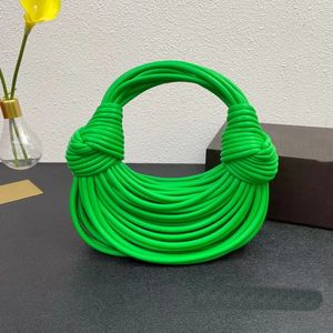 2023 high-end bot ega national grass planting hot model ladies knotted bag 5919 mobile phone bag made of imported water-soft superfiber material