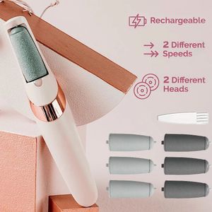 Beauty Mikronadelroller Elektrisches Pediküre-Werkzeug Film Fuß abgestorbene Haut Hornhautentferner Fußpeeling Bimsstein für Fersenschleifgerät für die Fußpflege 231020