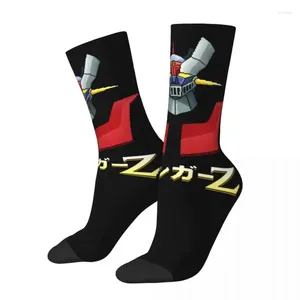 Skarpetki męskie mężczyźni mężczyźni swobodny akta Mazinger Z Manga Sock Robot Goldorak Grendizer Women's Stockings Spring Summer Autumn Winter