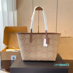 Designer -Tote Bag Saco de compras de luxo com fivela de sucção padrão clássico elegante e durável grande capacidade melhor mochila para viagens
